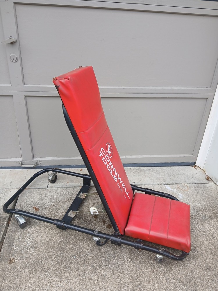 CORNWELL TOOLS Adjustable Mechanics Creeper Padded