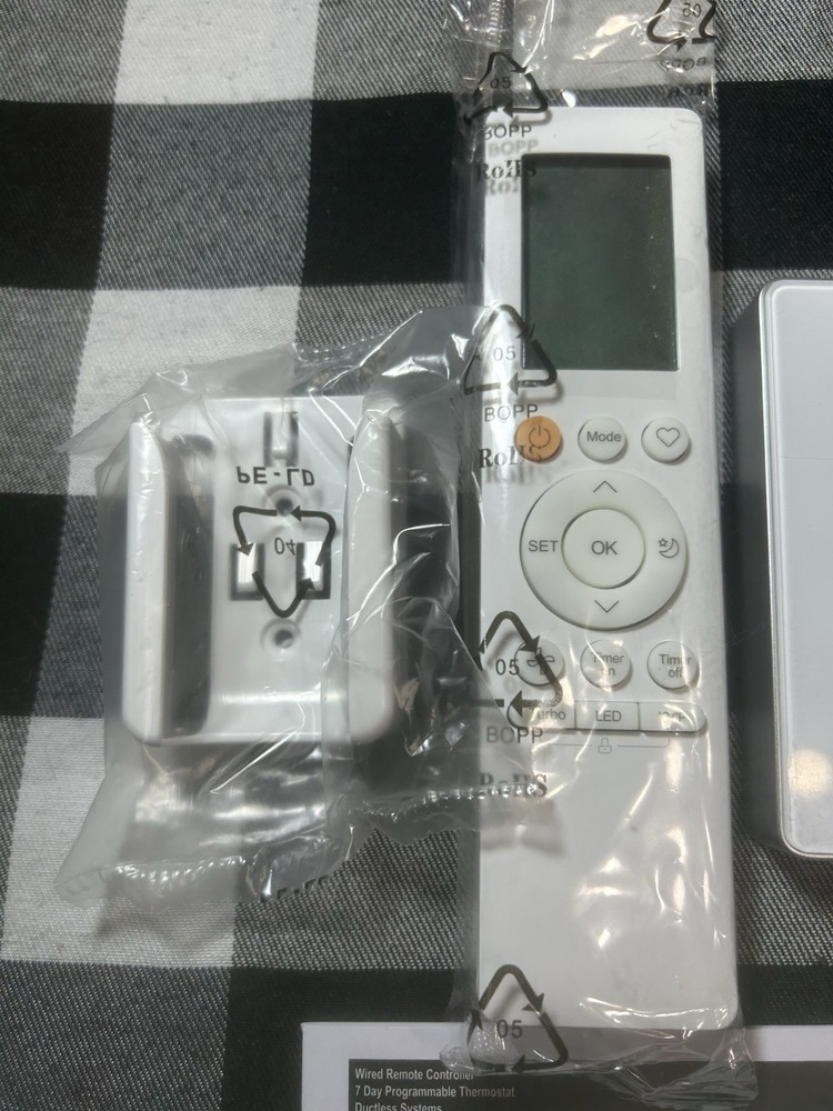 Carrier KSACN1001AAA Wired Remote Controller for Ductless Systems New