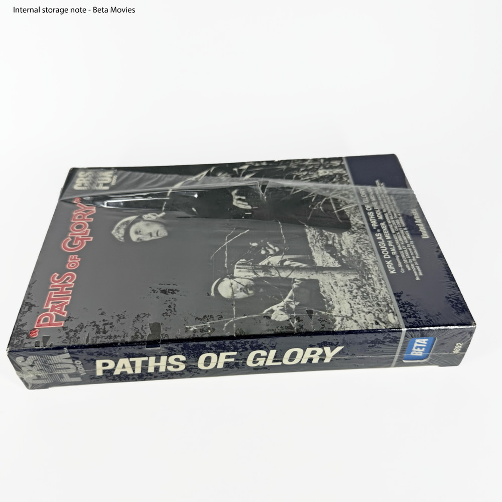 Paths of Glory - Beta Tape - Open