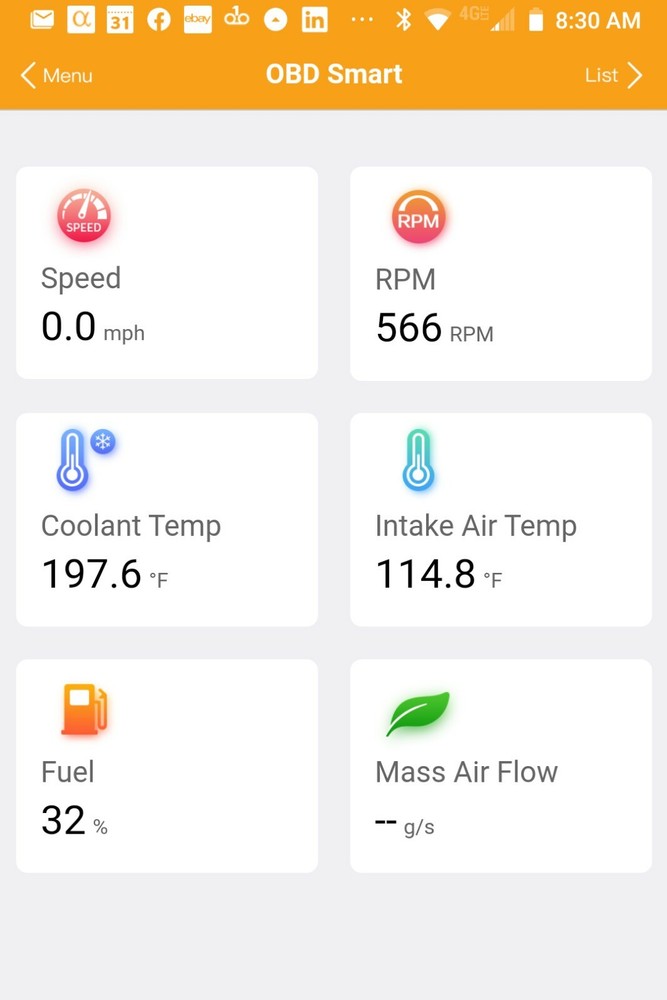 OBD II Smart GPS Tracker with one year subscription