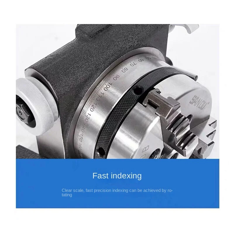 Small Indexing Head Miniature Vertical and Horizontal Universal Indexing Disk！