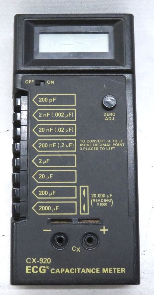 ECG Capacitance Meter CX-920 * Works