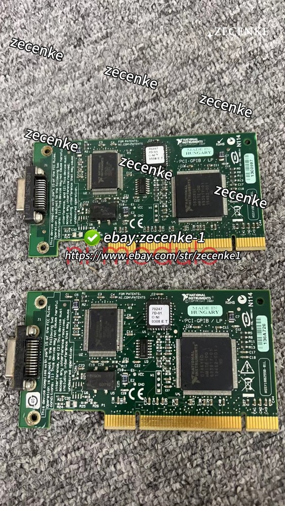 National Instruments NI PCI-GPIB/LP Interface Adapter Card Low Profile