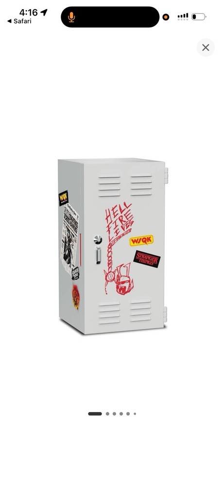 Stranger Things Hell Fire Mini Fridge