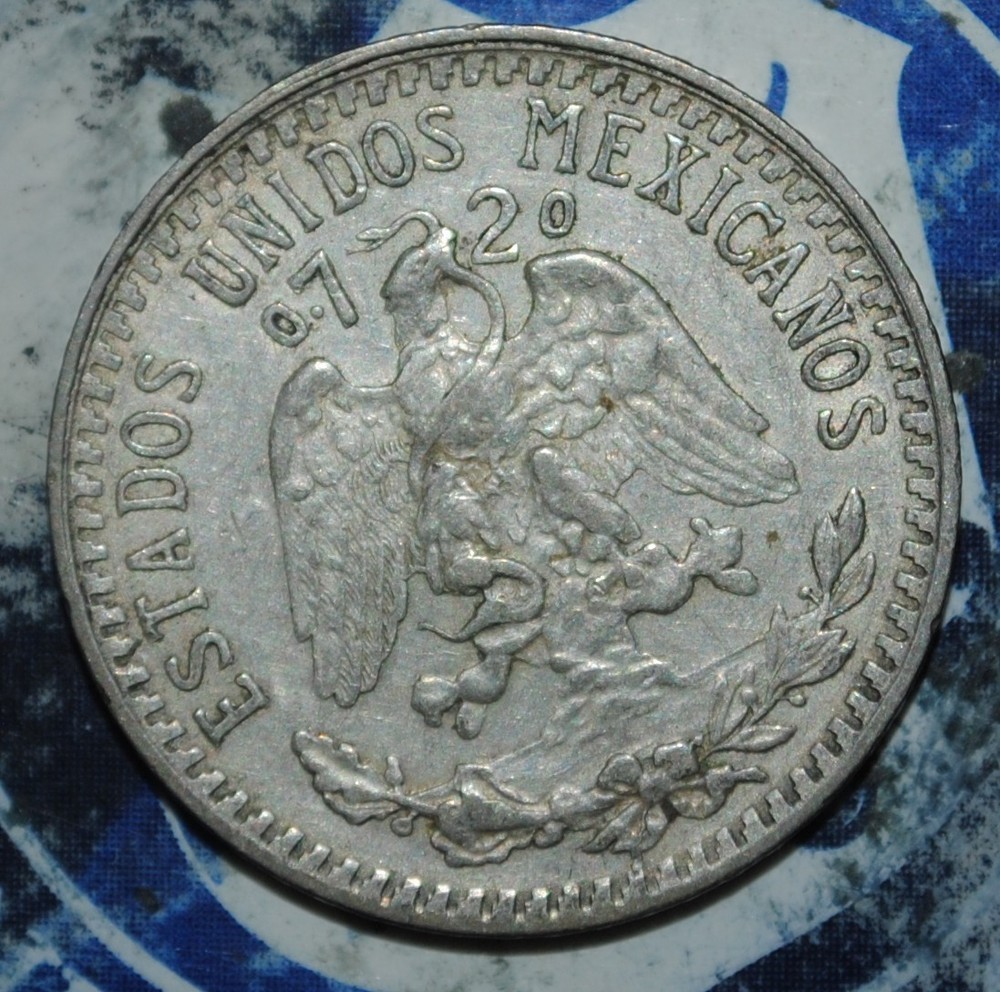 MEXICO  Silver 20 Centavos 1933  {{{D016