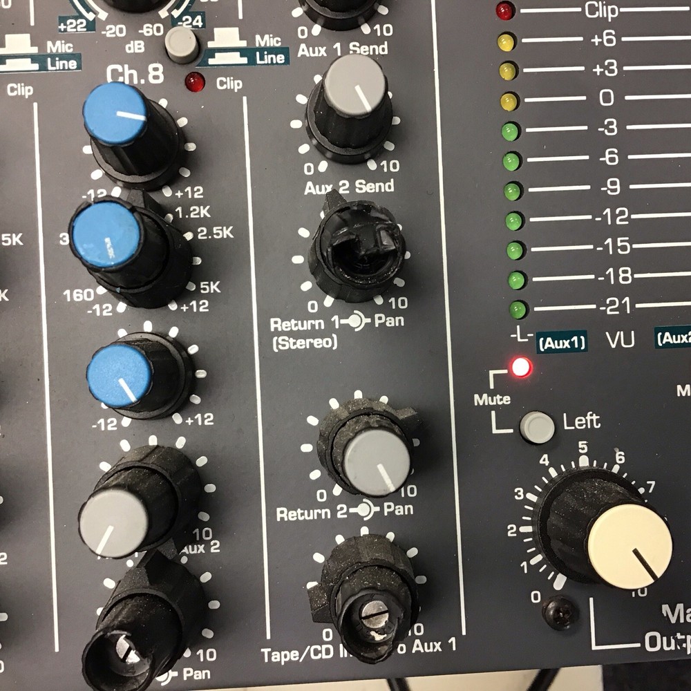 Ashley MX-508 Stereo Line Mixer