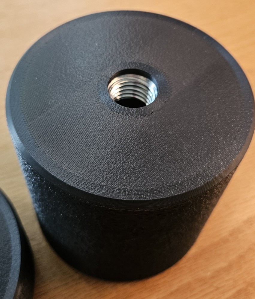 Unitron Threaded Counterweights For 4" Equatorial Telescope Mount (Replicas)