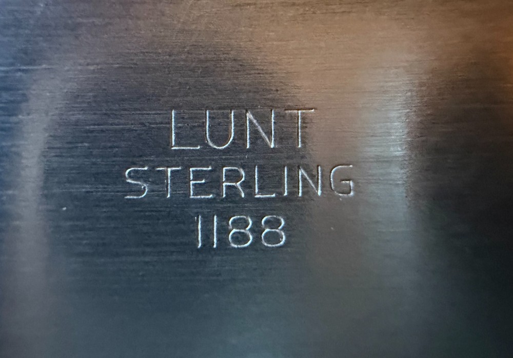 Lunt Sterling Silver Art Deco Creamer & Sugar