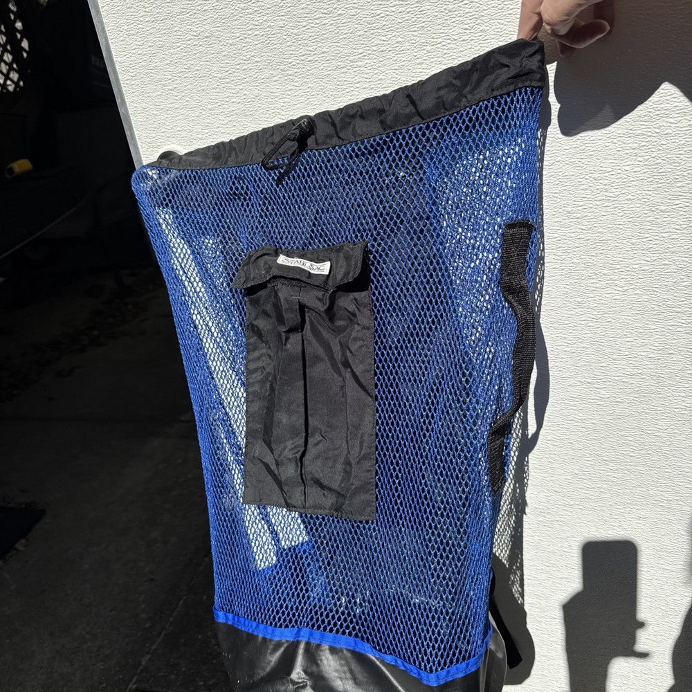 Stahlsac Bonaire Mesh Dive Bag Blue 26” Backpack
