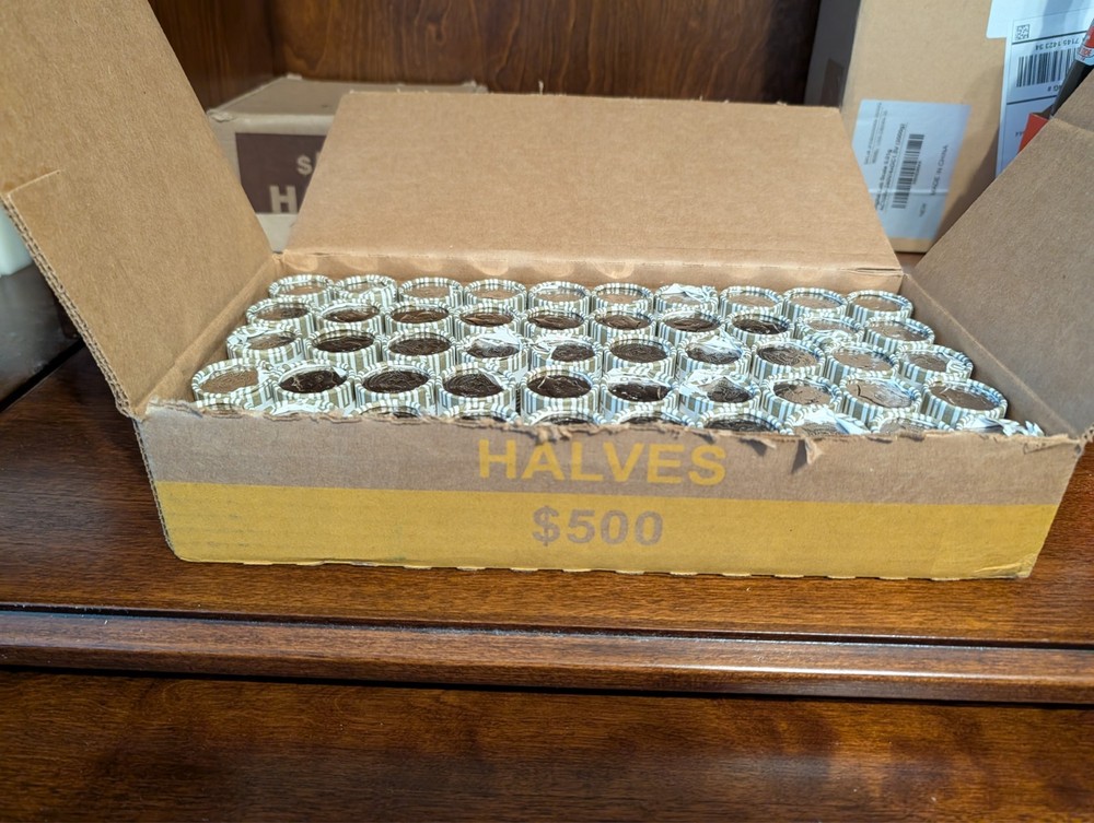 2021D Bank Wrapped Kennedy Half Dollars