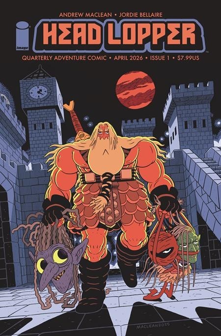 Head Lopper #1 | Select Covers | Image Comics NM 2026 Maclean