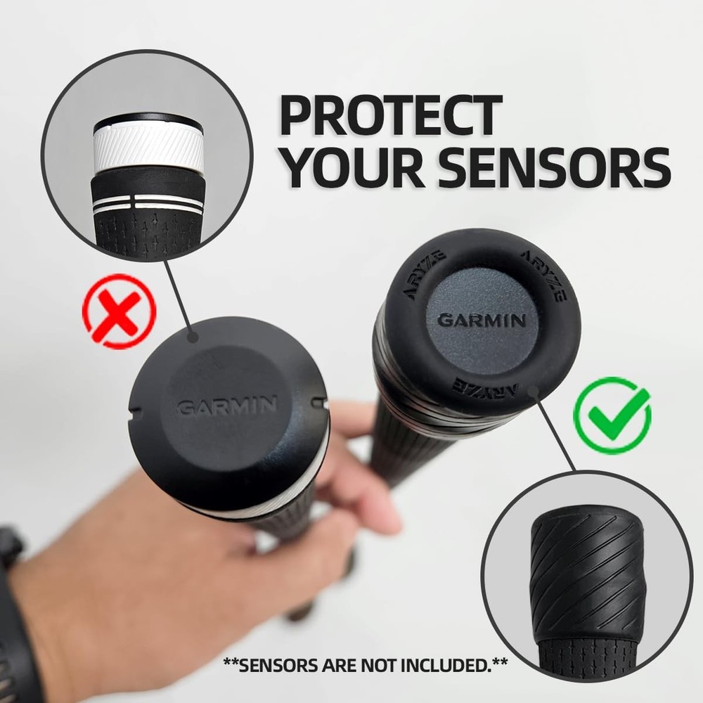 Golf Club Sensor Covers – Durable Protection, Compatible with Garmin Approach CT