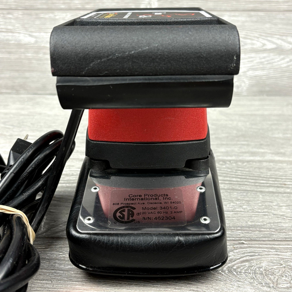 Core Products Jeanie Rub Variable Speed Handheld Massager Model 3401-0 Black