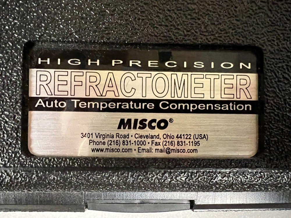 Misco BRX15 High Precision Refractometer Automatic Temperature Compensation