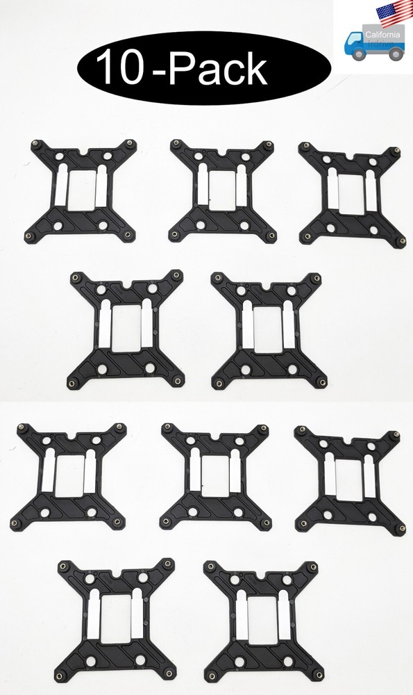 10-pack Standard Backplate Bracket Holder fo Intel Socket LGA1700 CPU Fan Cooler