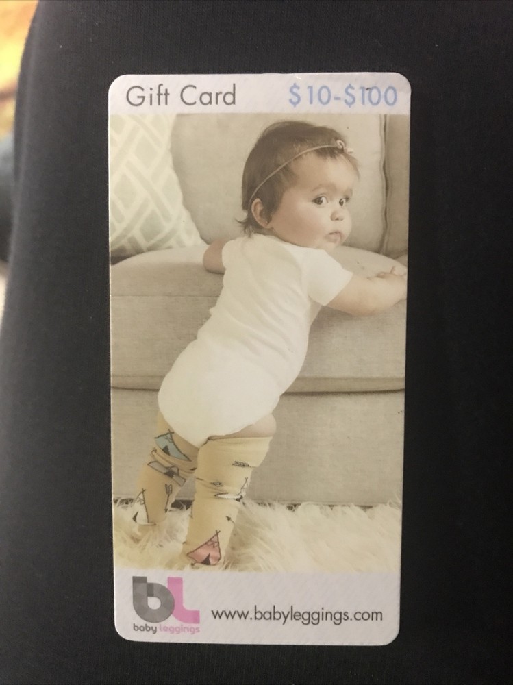 gift card baby leggings $50