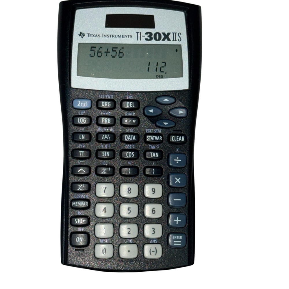 Texas Instruments Ti-30X IIS Back 2 School Math Solar Scientific Calculator