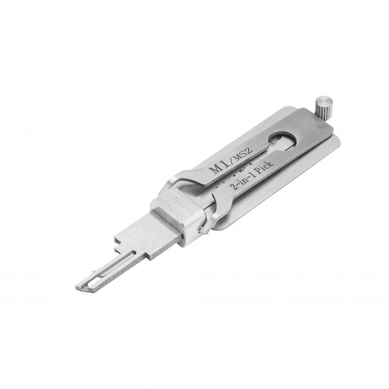 Key Decoder Perfect Match For Key Picking Hook Tool Stainless Steel M1/MS2