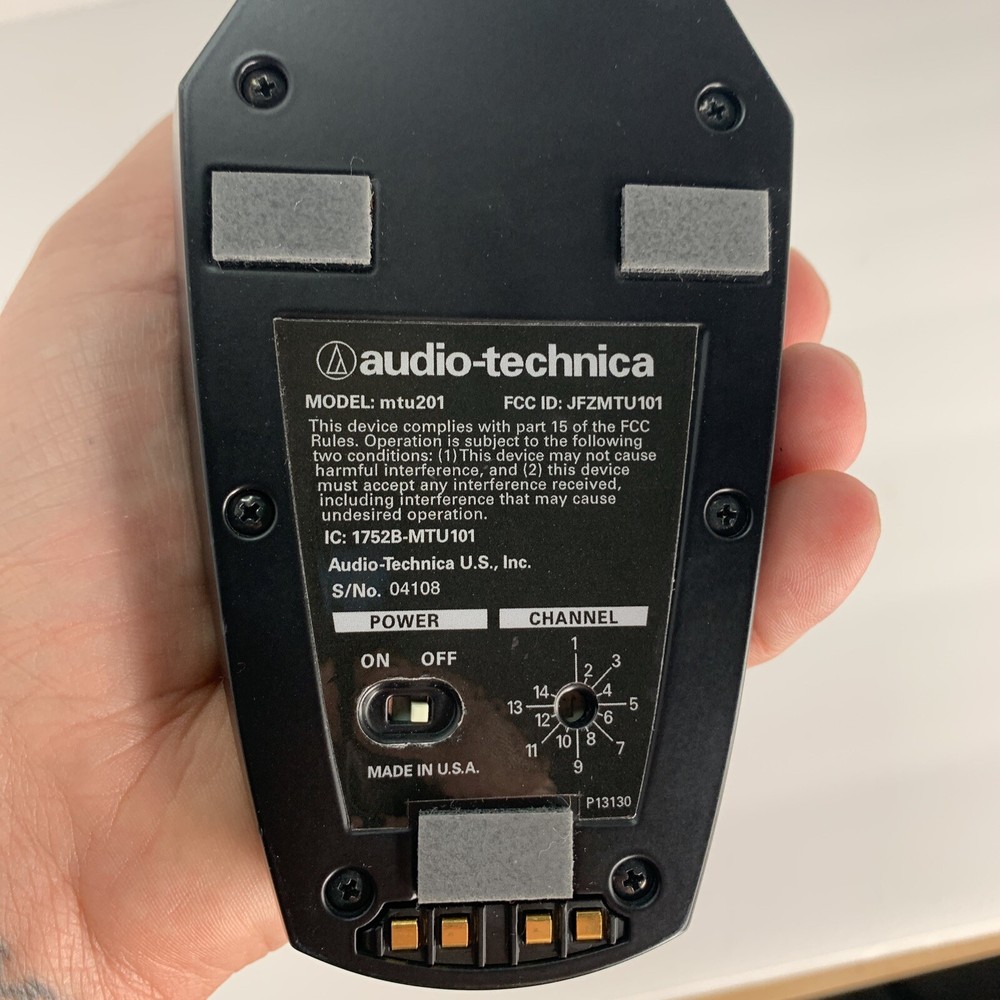 Audio-Technica Mtu201 Spectapulse Desktop Microphone Transmitter Unit