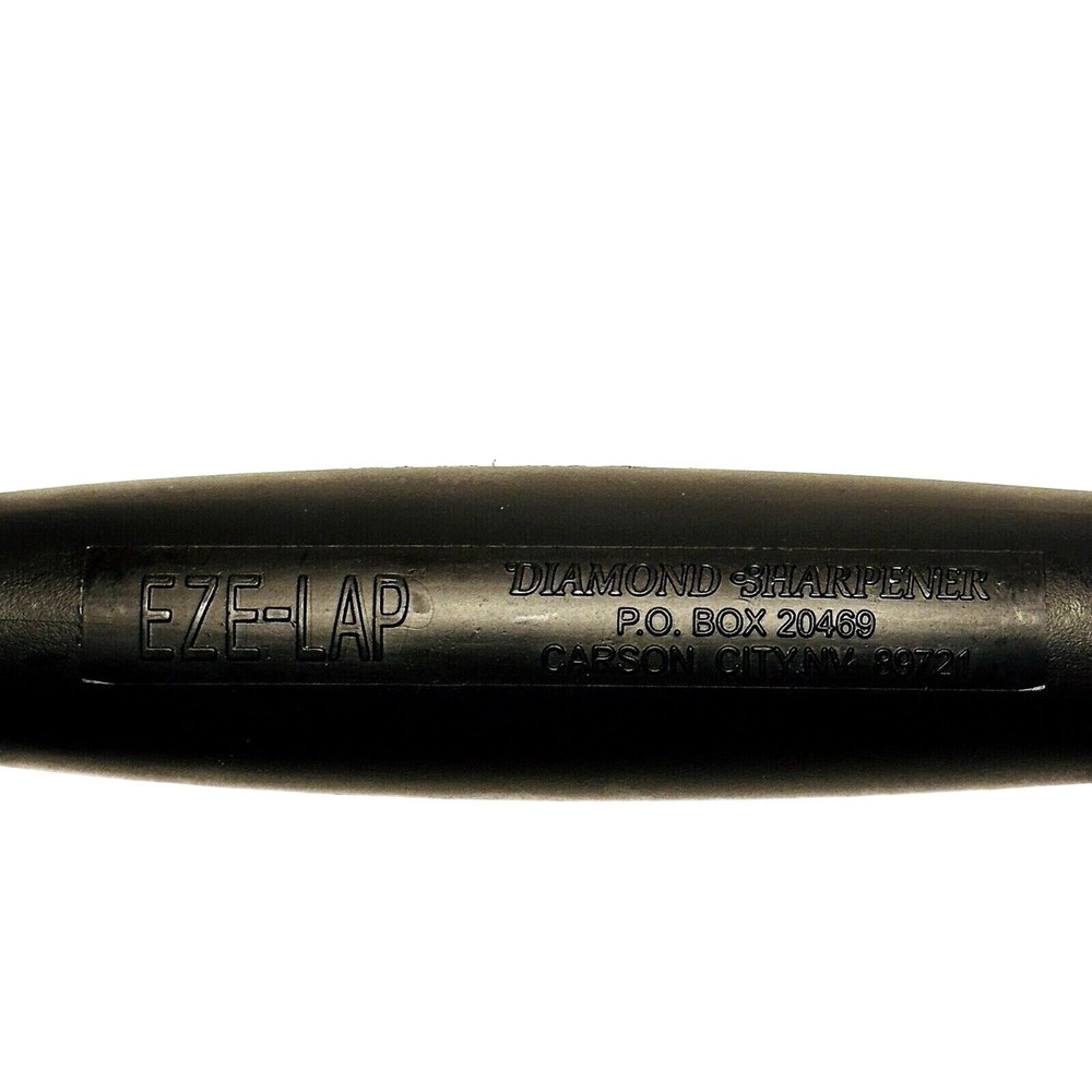 Eze-Lap Diamond Knife Sharpener 10" Rod Round Fine 600 Grit Model P