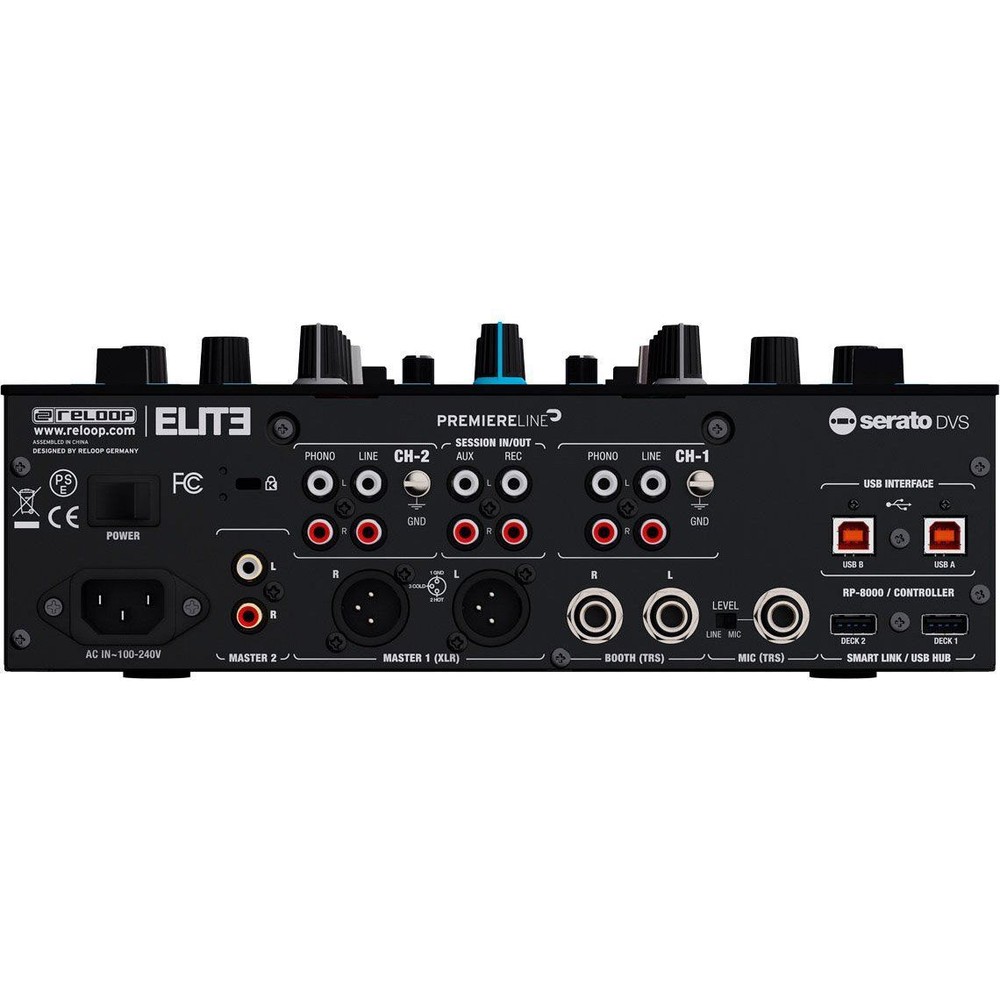 Reloop Elite DVS Mixer for Serato (2-Channel)
