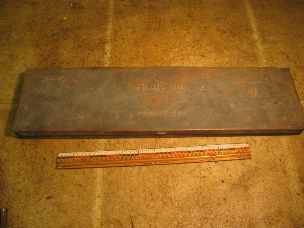 Vintage Snap On Ferret Set 3/8" Drive Socket Set Toolbox