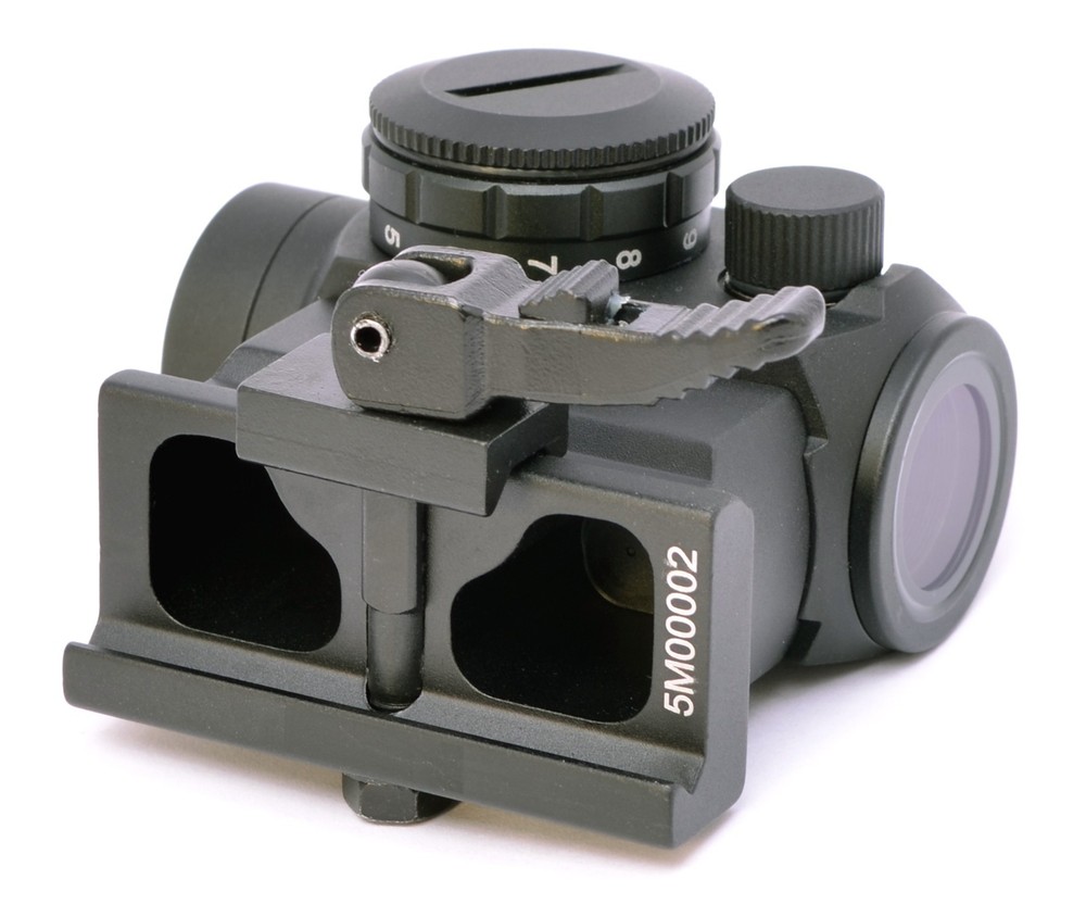 Hammers Mini Compact Red Dot Scope Scope Sight with Riser Mount QD Cam Lever