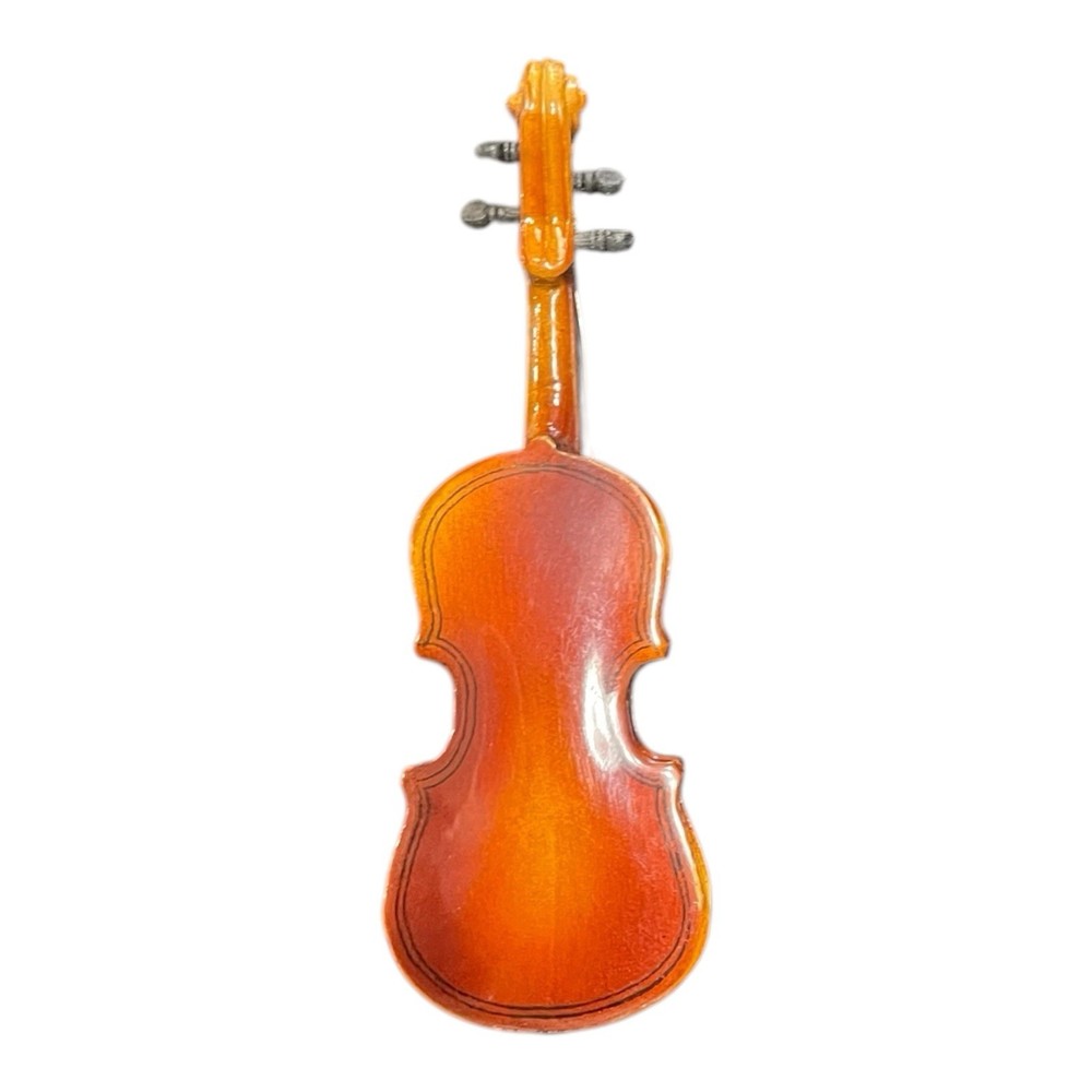 Vintage Miniature Violin And Bow With Case 6”