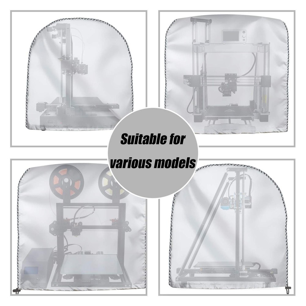 3D Printer Enclosure 3D Printer Cover Sturdy Protective Cover Multifunctional