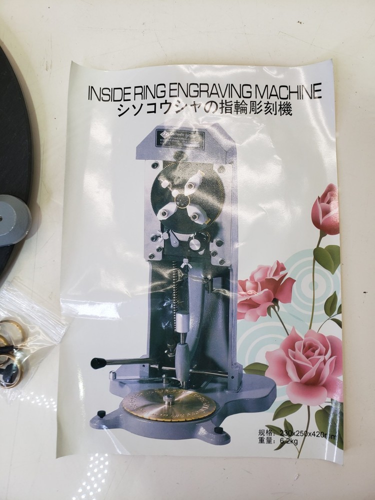 Carlo De Giorgi Inside Ring Engraving Machine