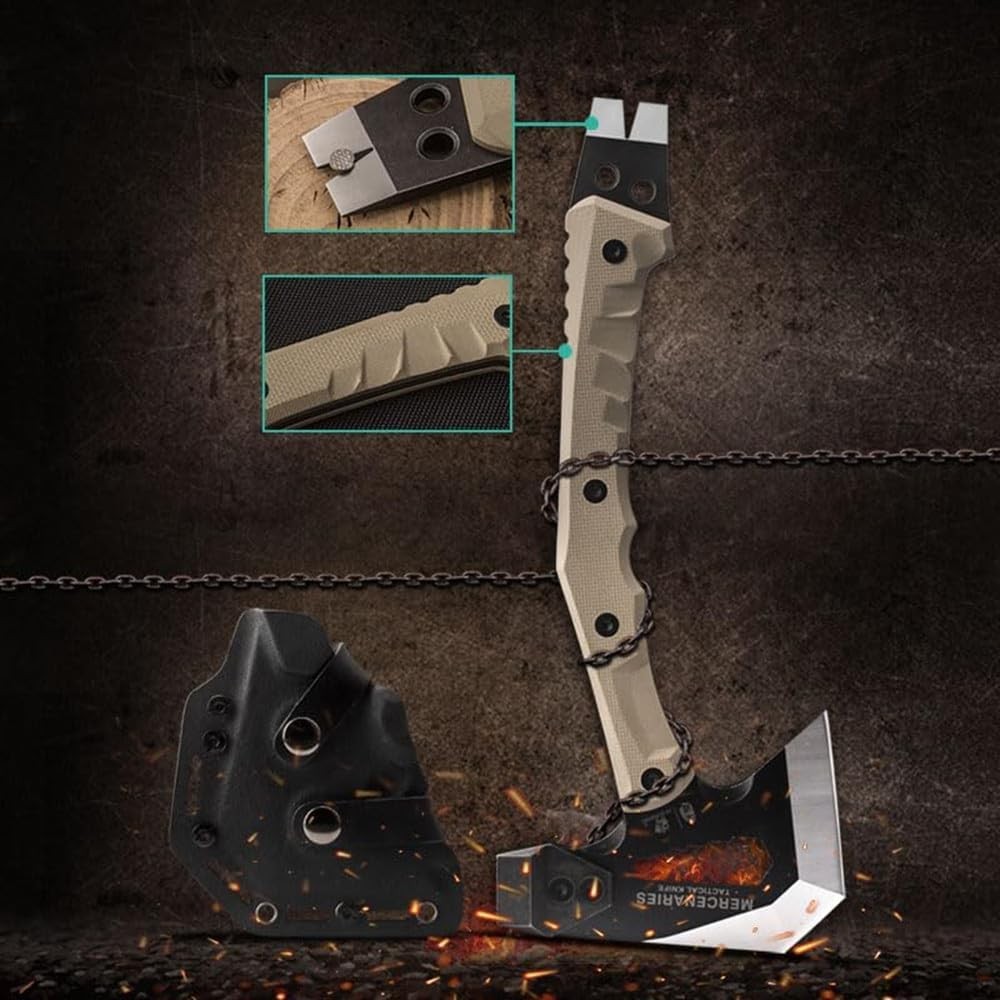 Mercenarys Tactical Engineer Axes Multifunctional Explosion-Proof Axe Camping