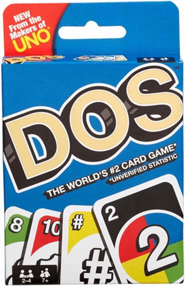 UNO Dos Card Game Pack of 3