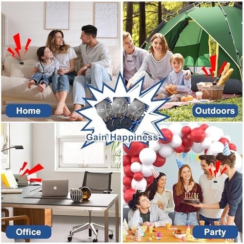 3Pcs Cricket Noise Maker Prank Device, 16 Sounds Hidden Prank Noise Maker, Daisy