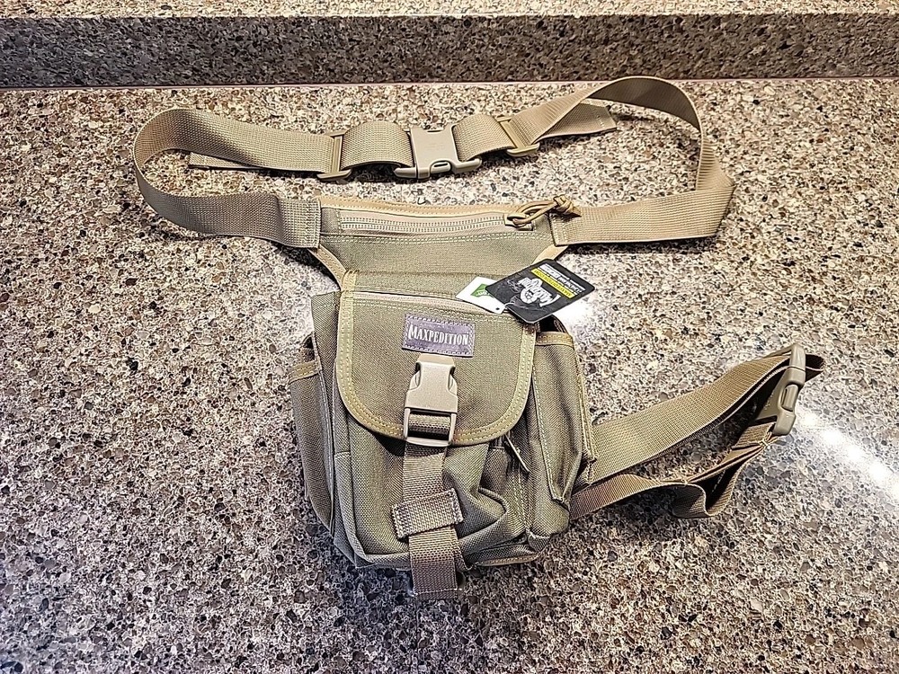 Maxpedition Thermite Versipack Bag Khaki Nylon Construction 401k Multi-Function