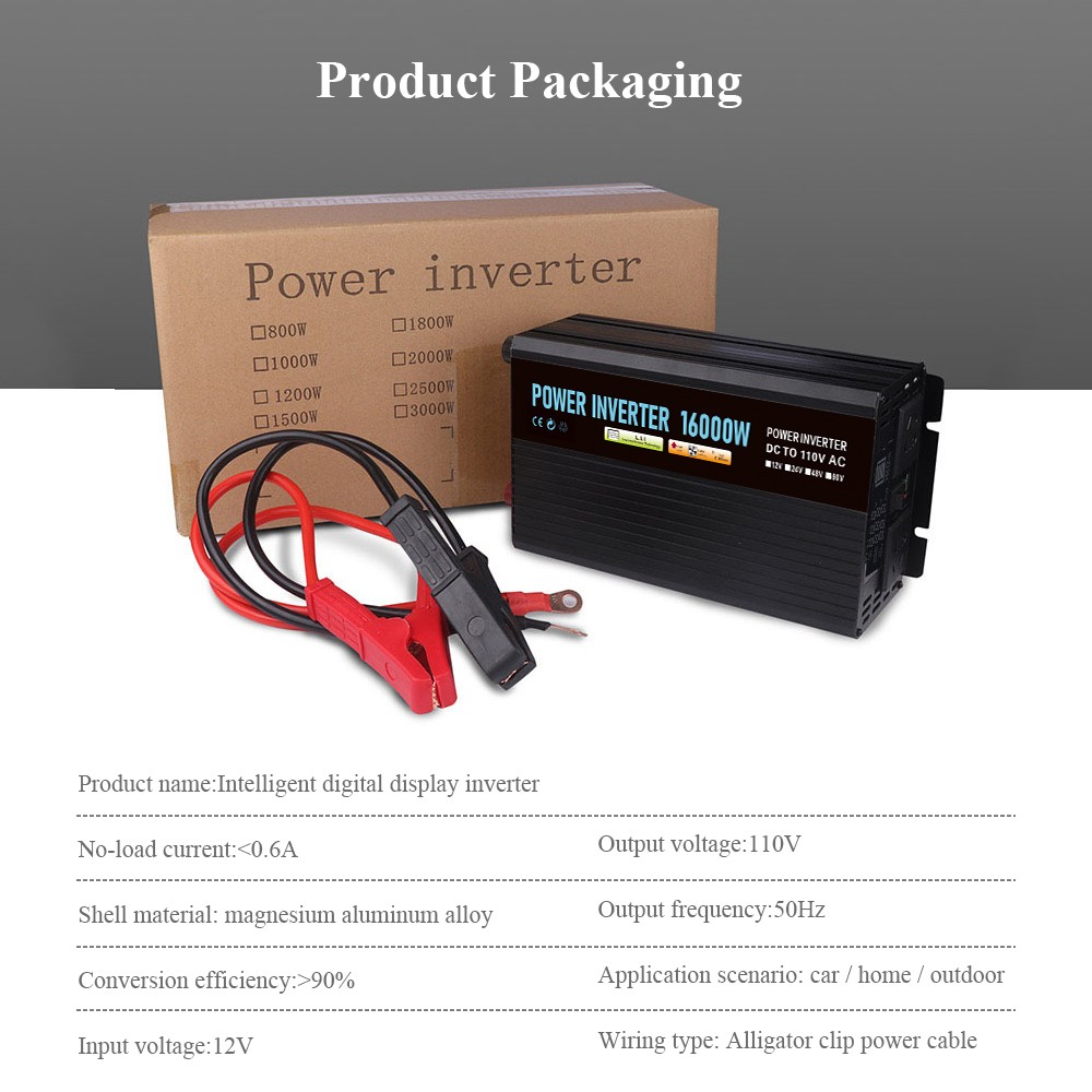 16000W Complete Solar Power Generator 100A Solar Panel Kit Home 110V Grid System