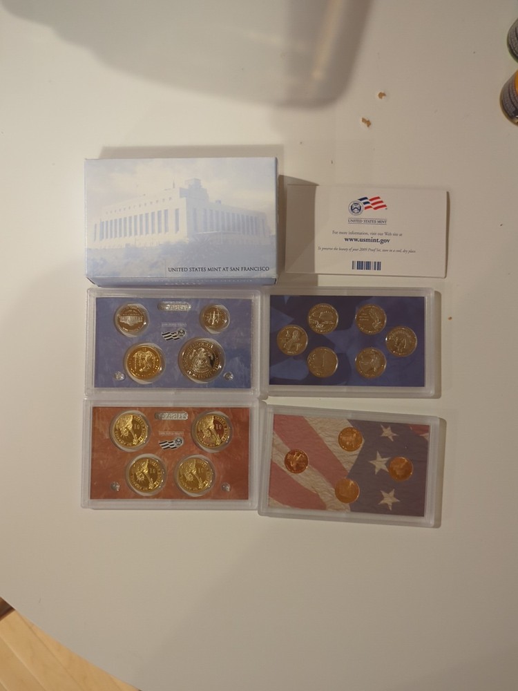 2009-S Clad Proof Set, US Mint, 18 Coins