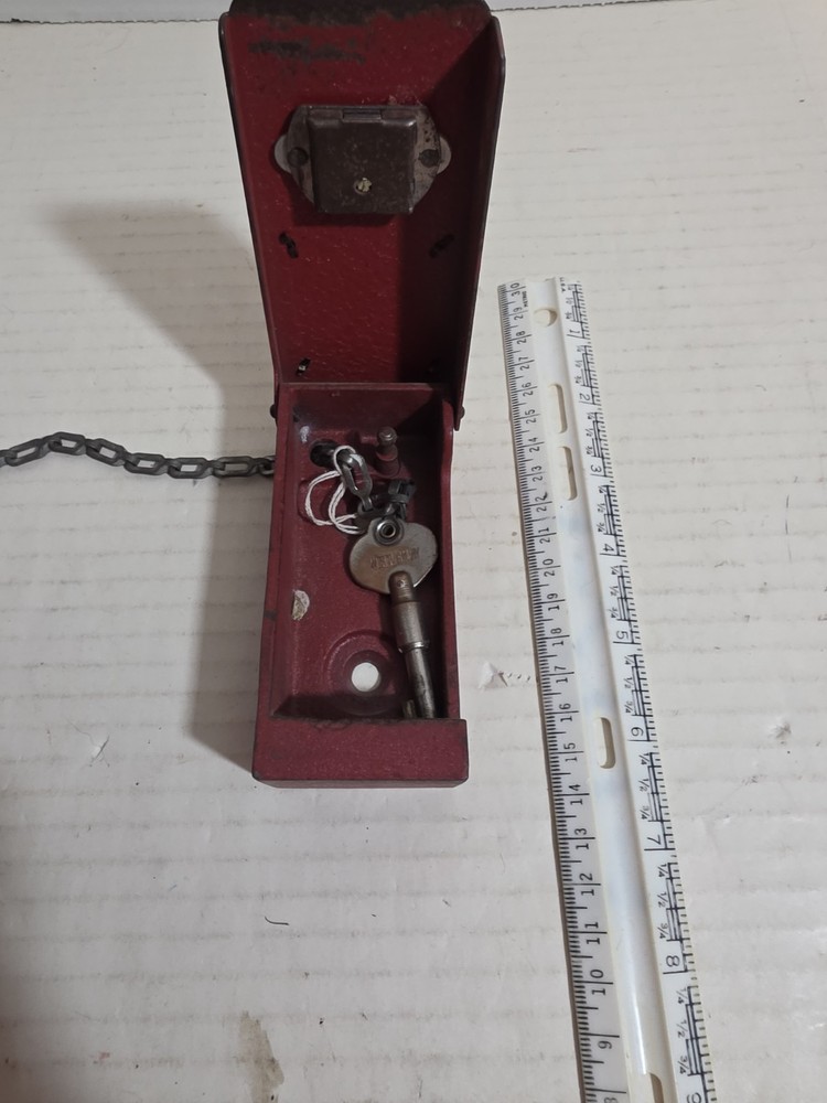 Simplex Time Recorder Co. Station #23 With Key