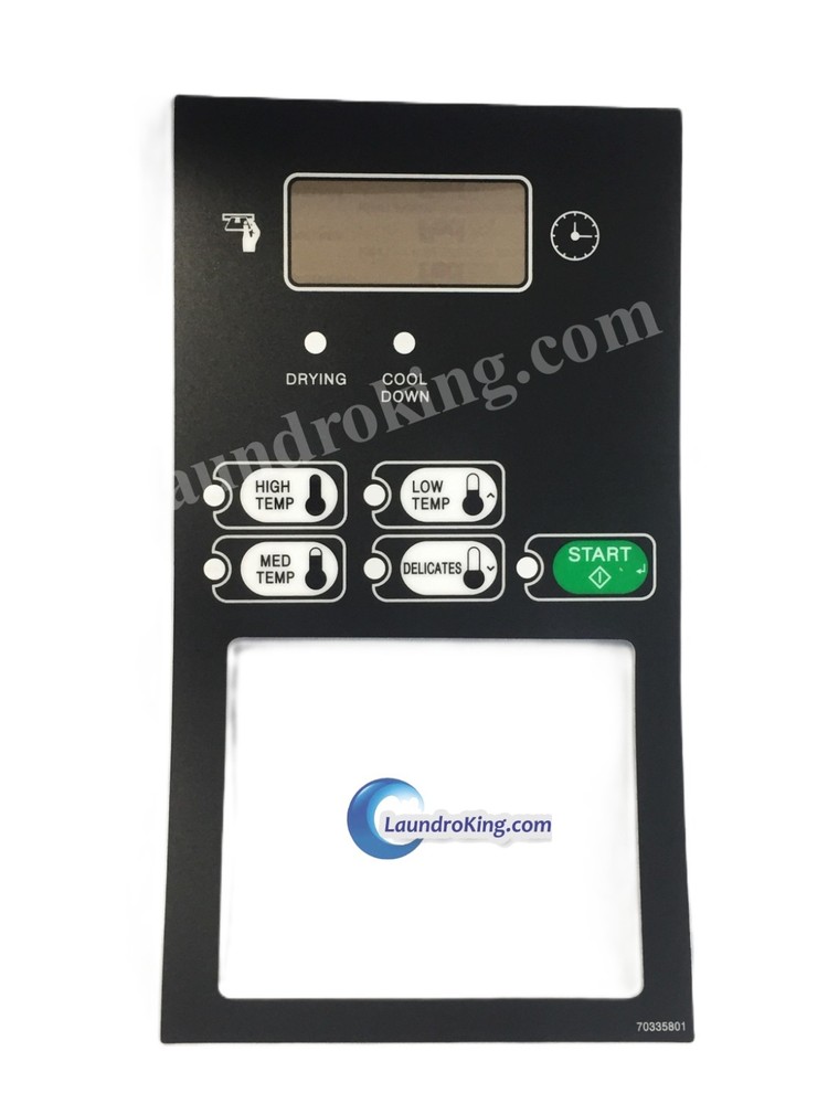 70335801 OVERLAY FOR  SQ BY TEXT STACK MDC