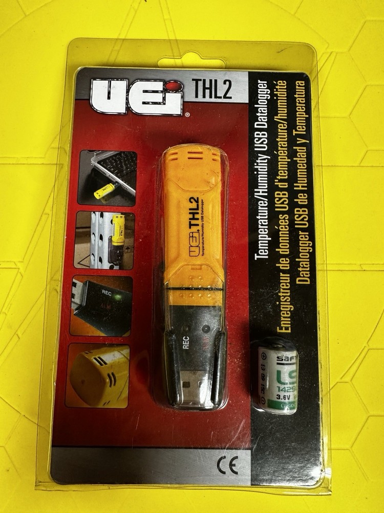 New UEi THL2 Temperature/Humidity USB Data Logger ***NEW