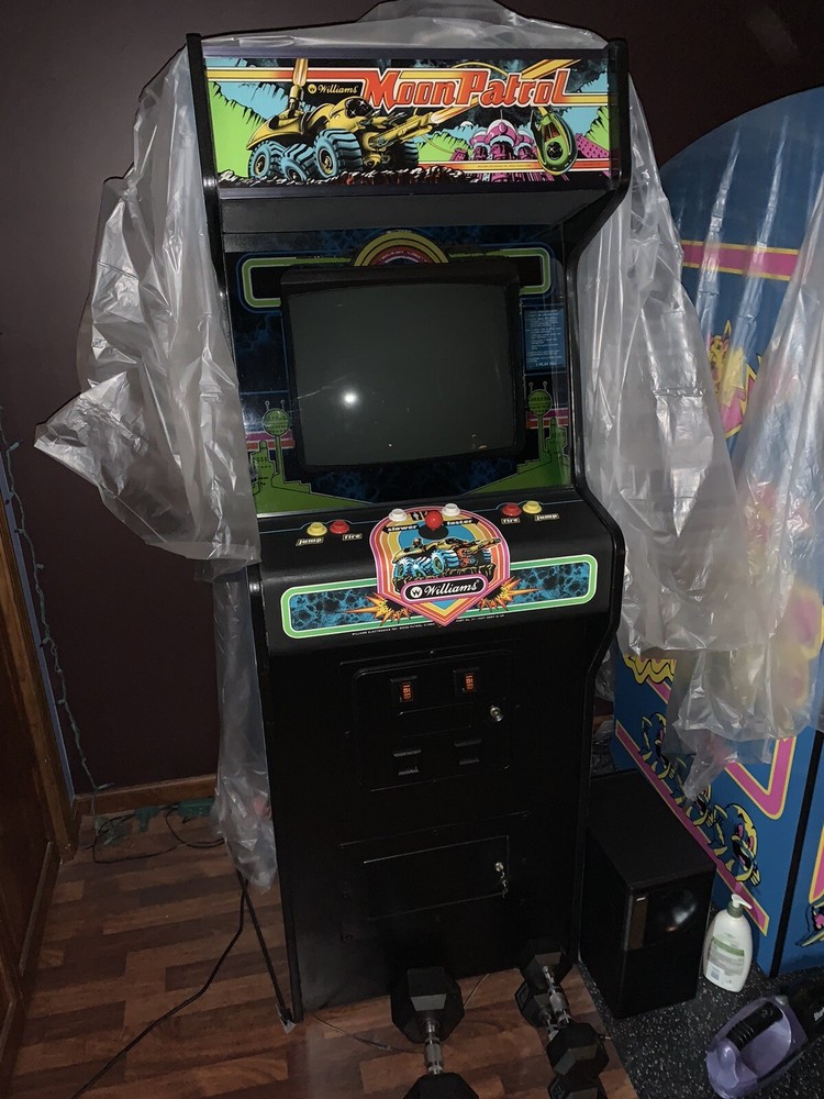 Moon Patrol Arcade Machine by Williams 1982 “Very Nice Condition “