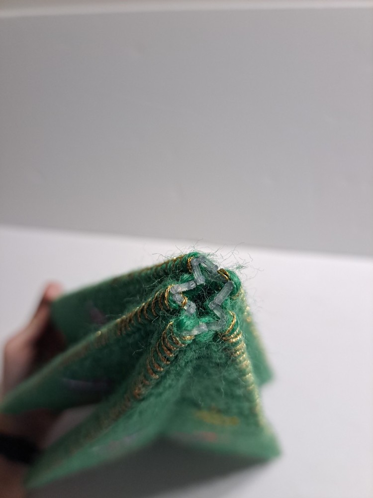 Hand Sewn Christmas Tree Shaped Decor