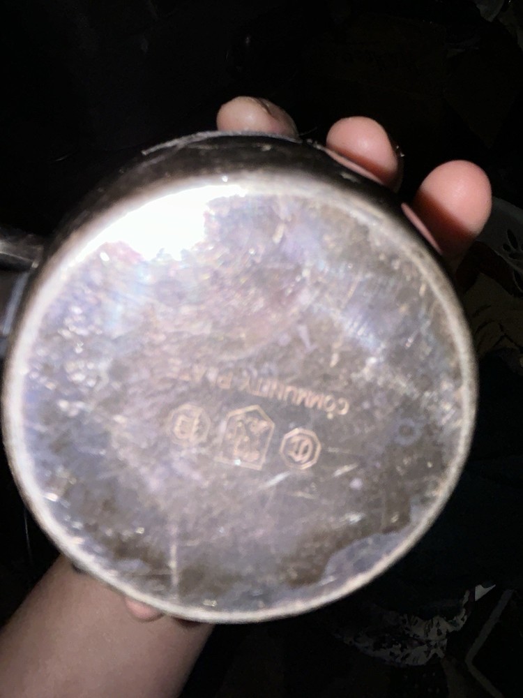 Antique Silver plated cup