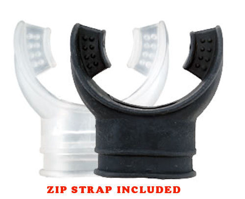 Silicone Mouth Piece Black Rubber Scuba Dive Regulator