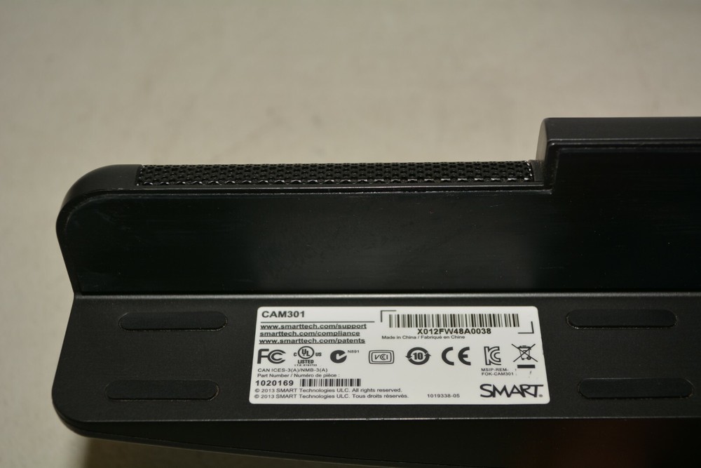 Lot 2x Smart Technologies CAM301 Cameras