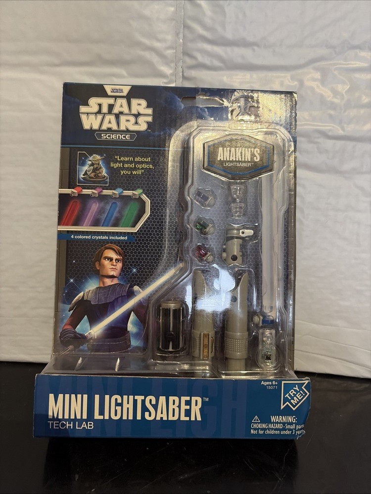 STAR WARS SCIENCE MINI LIGHTSABER TECH LAB Anakin's Lightsaber Uncle Milton