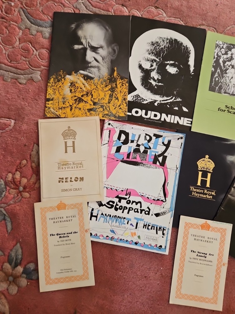 10 'Theatre Haymarket' Programmes
