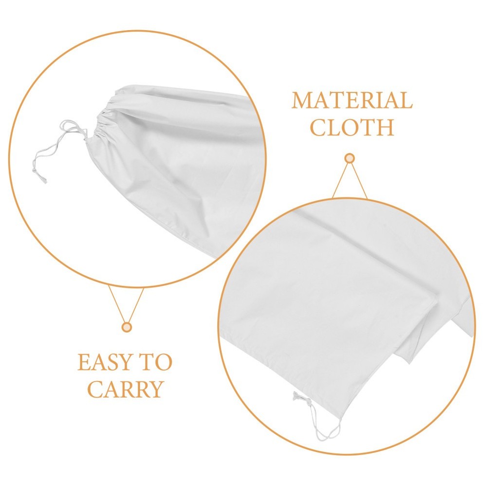 Flour Sack for Grain Mill Drawstring Replacement Bag Electric Collection