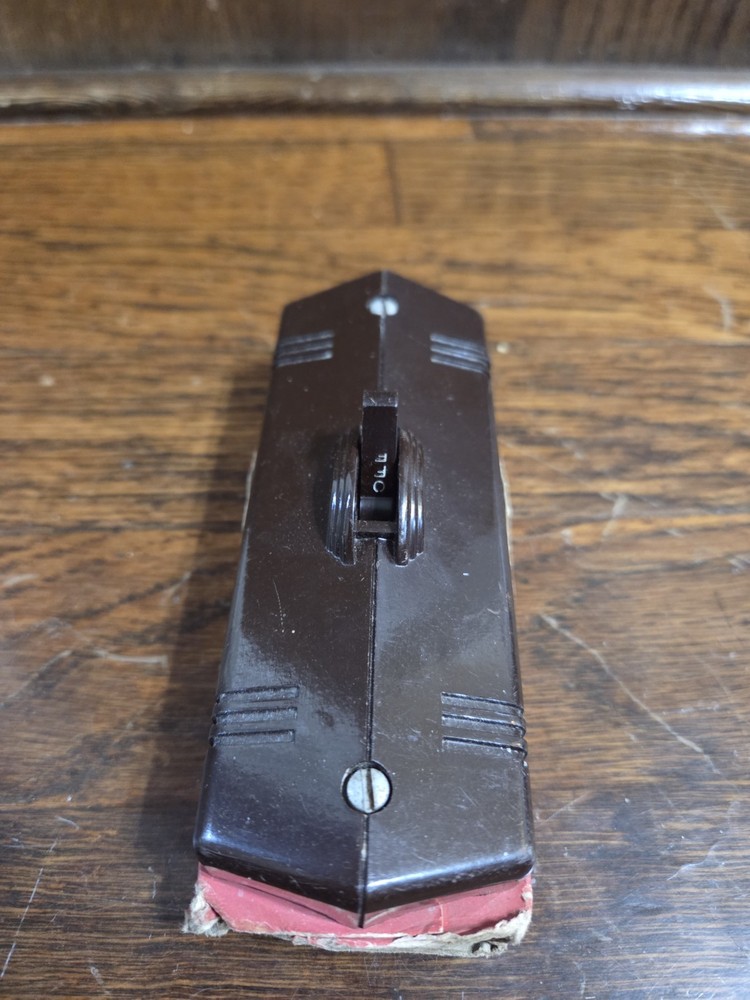 Vintage NOS Monowatt Bakelite Light Switch