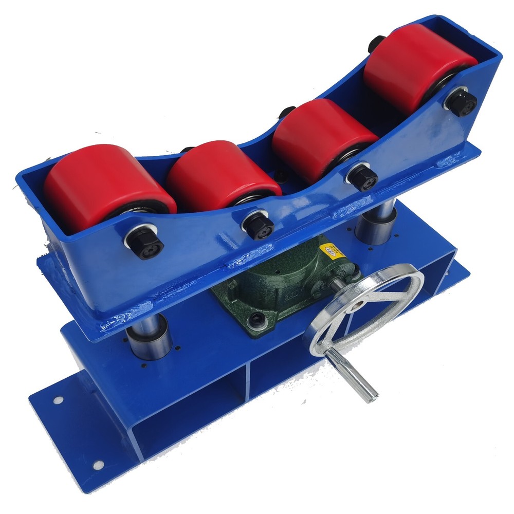 Welding Roller Bracket Manual Rolling Support Frame for Weld 1100LBSTravel 150mm