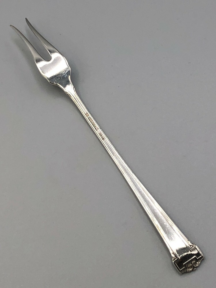 Dauphine by Wallace Sterling Silver Olive or Pickle Fork 5.75"